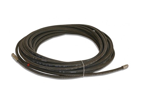 Шланг для чистки труб DN6/500бар 1/4"ш 32м черный